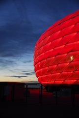 Glühende Allianz-Arena