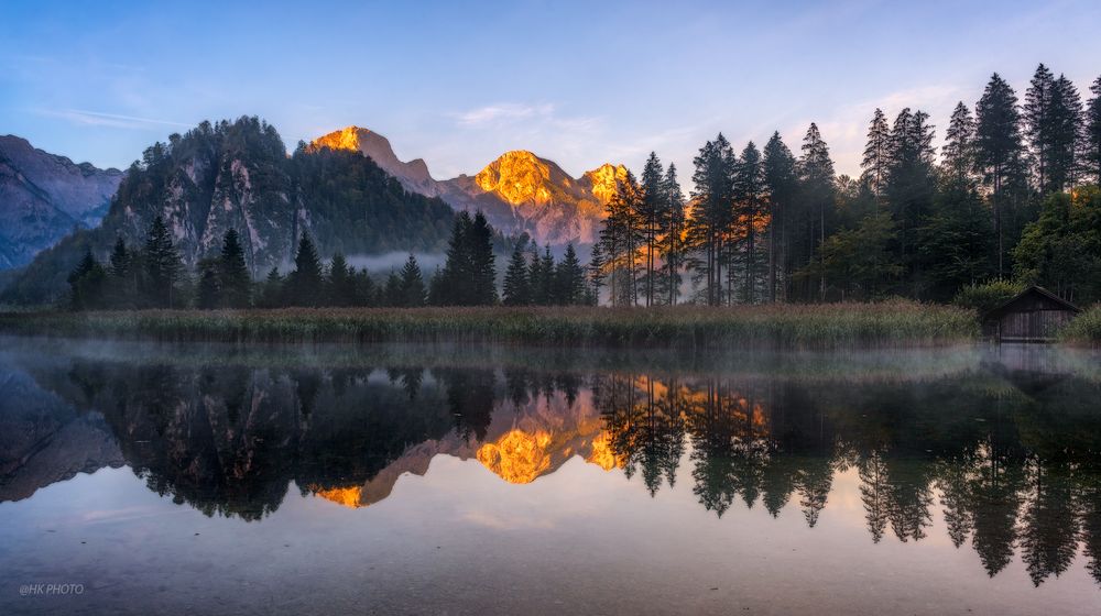 Glühende Berge