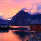 glühende Lofoten