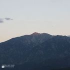 glühender Gipfel des Canigou