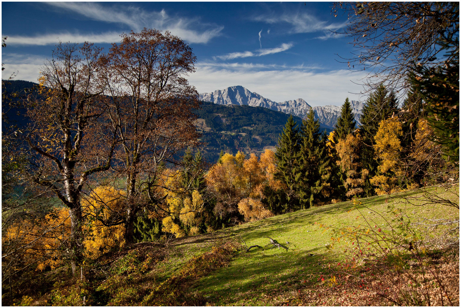 Glühender Herbst