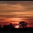 Glühender Himmel