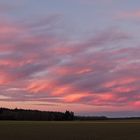 Glühender Himmel