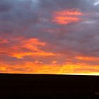 glühender Himmel