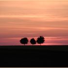 Glühender Himmel