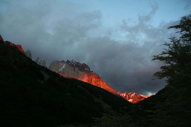 Glühender Morgen