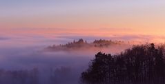 glühender Nebel