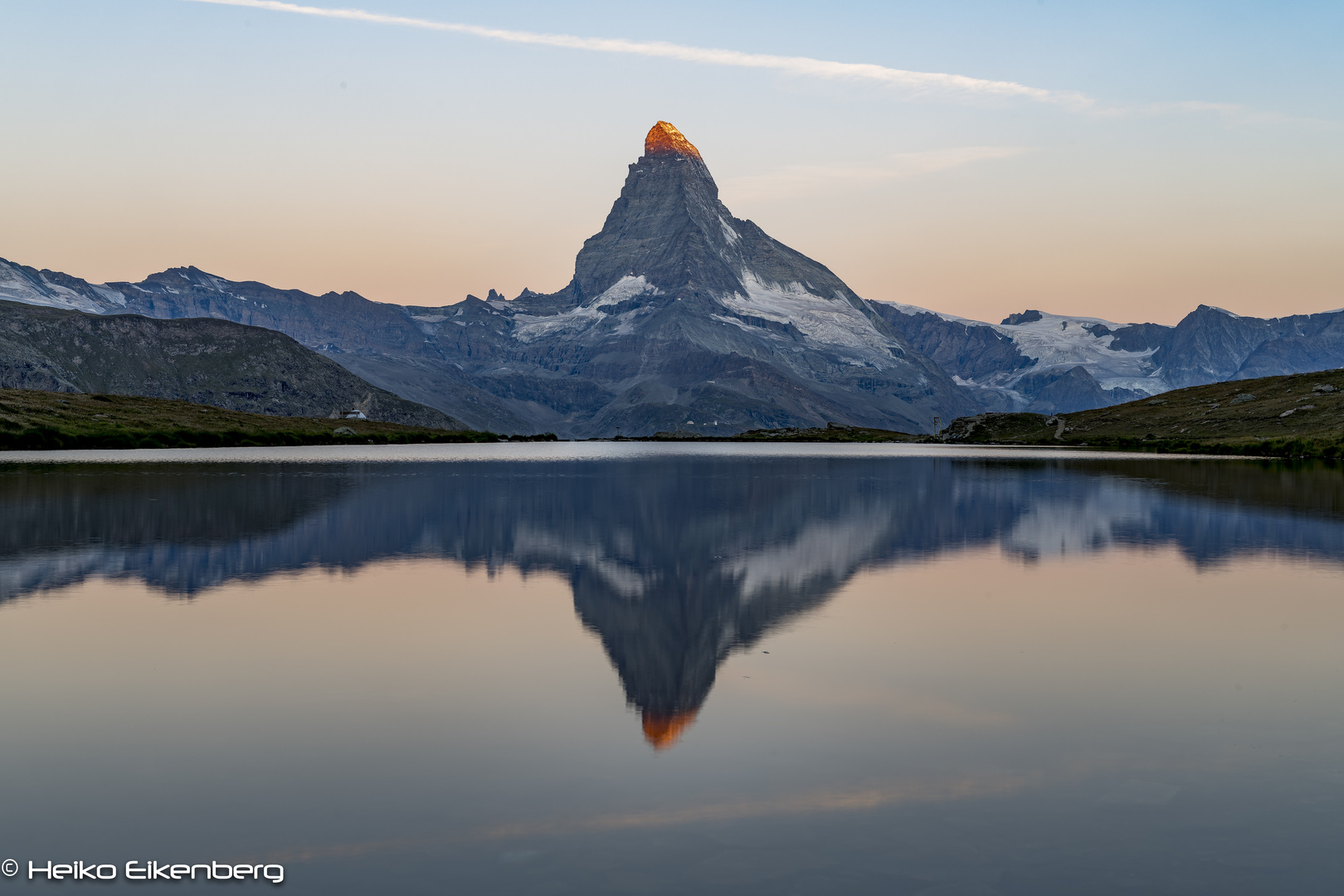 Glühendes Matterhorn