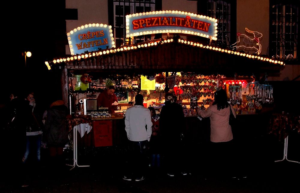 Glühwein, Waffeln, Lebkuchen und Co. ....