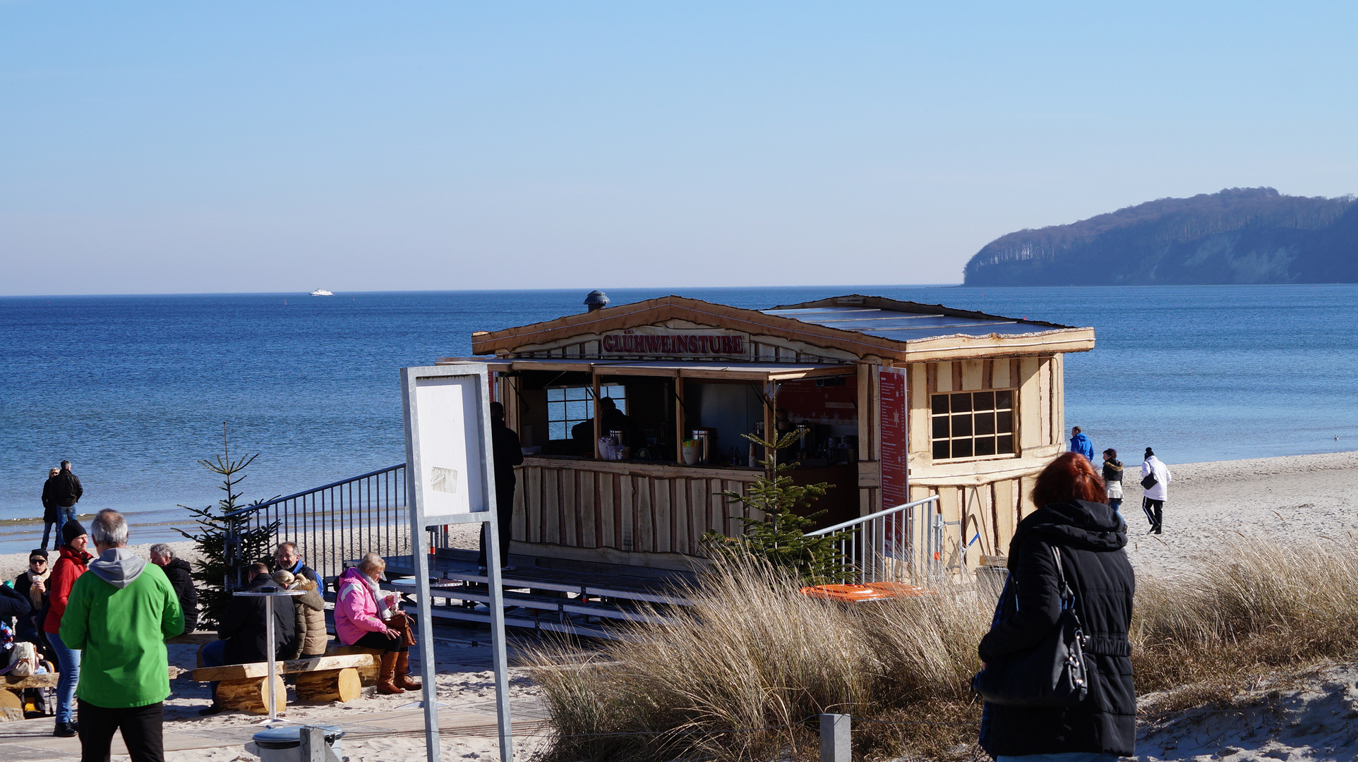 Glühweinbude in Binz