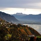Glyon sur Montreux et les Dents du Midi