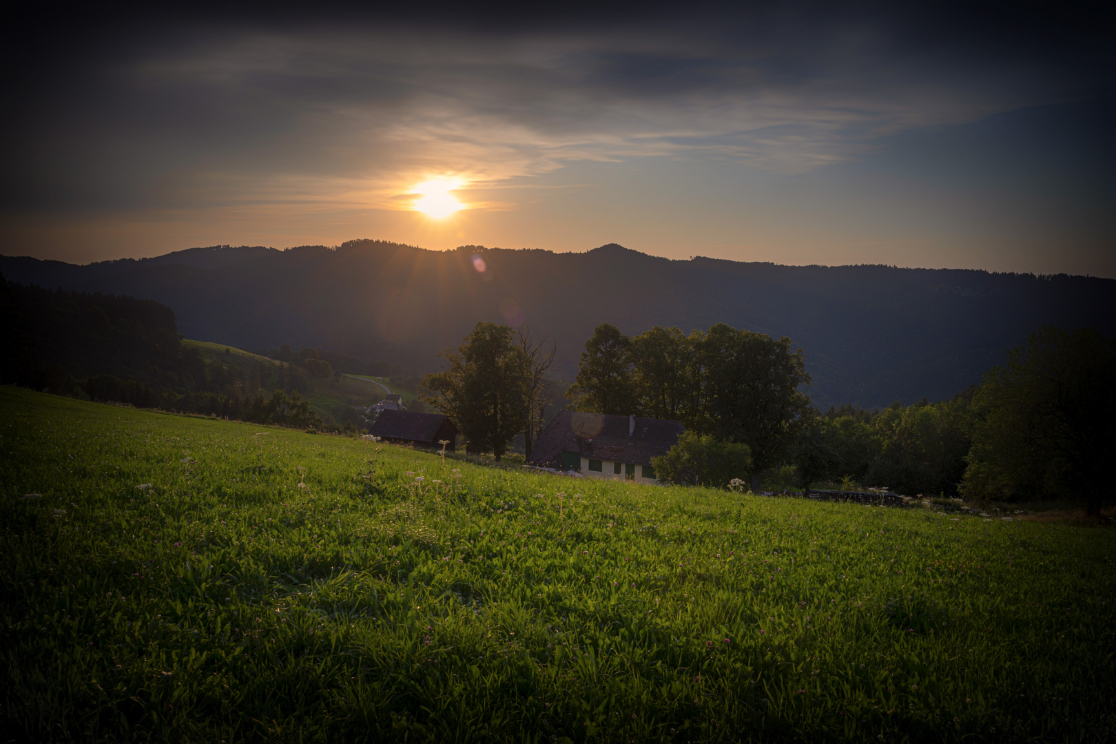 Gmundnerberg Sonnenuntergang....