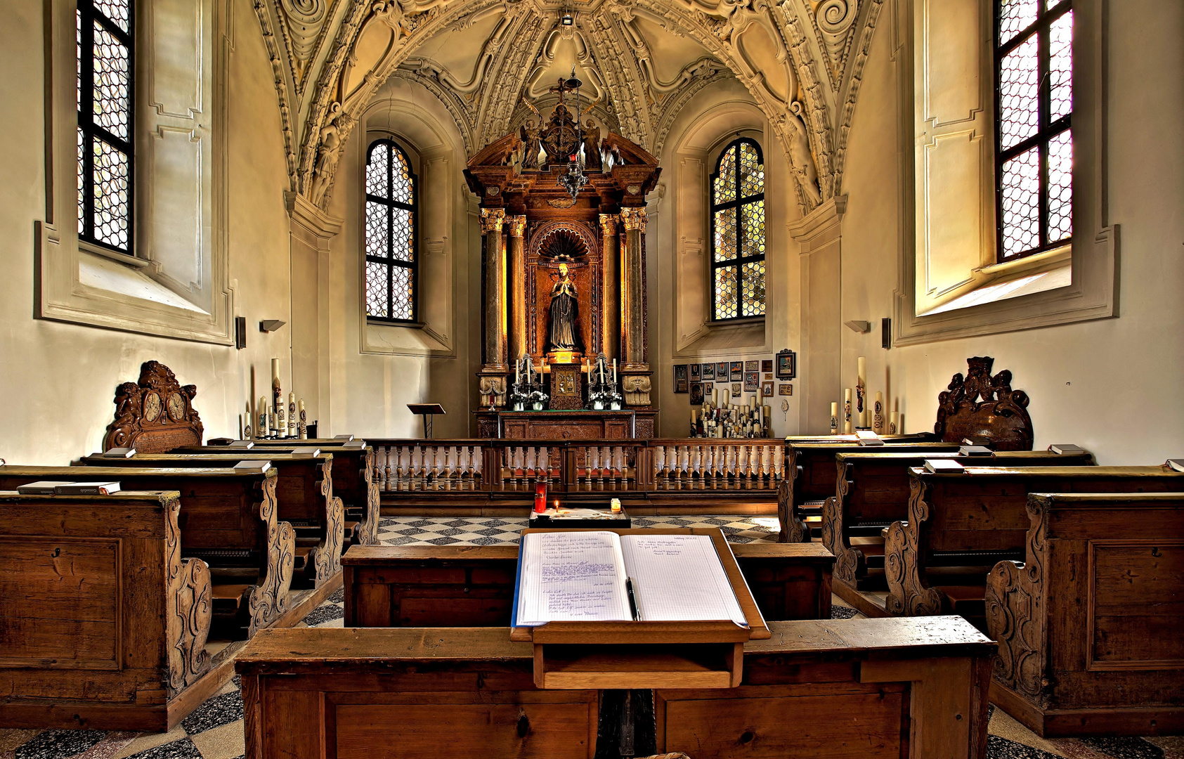 Gnaadenkapelle der Franziskanerkirche in Berchtesgaden 