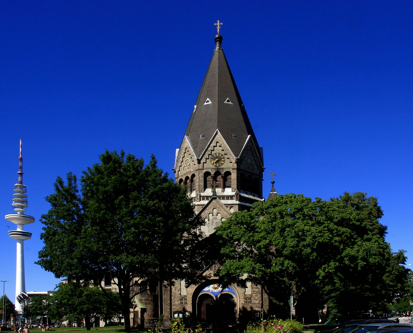 Gnadenkirche und Tele-Michel