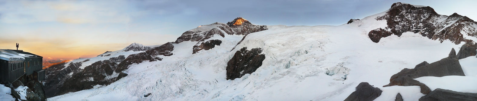 Gniffeti and Lyskam panoramics