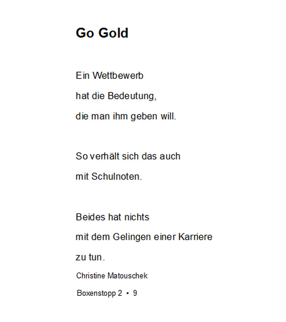 Go Gold BS 2 - 9