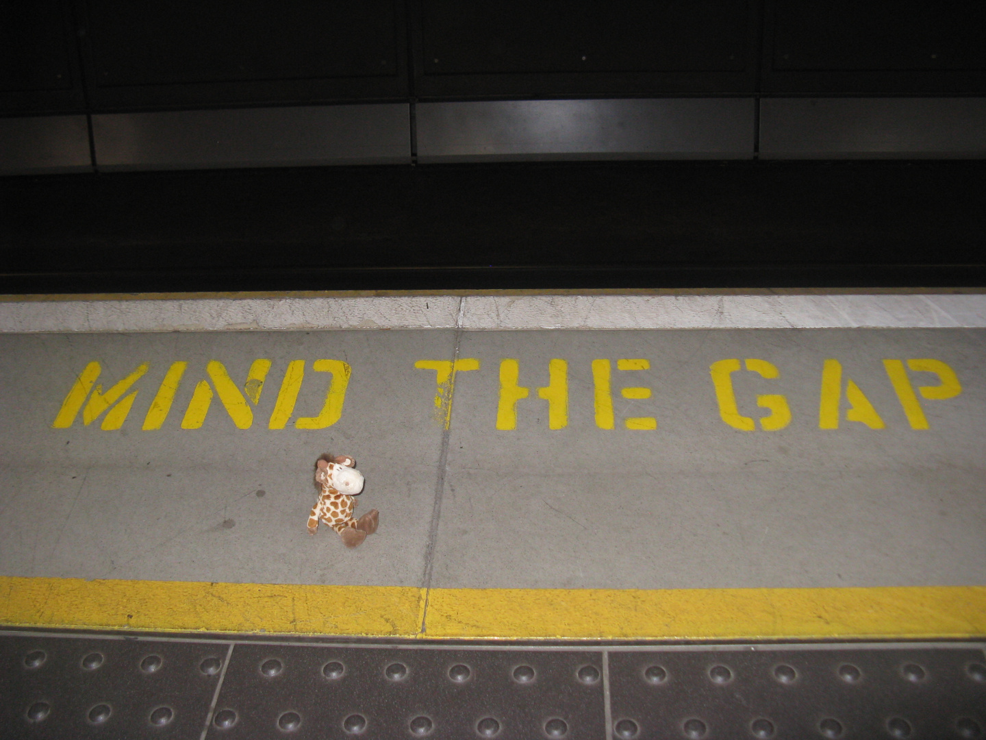 GO WEST..... MIND THE GAP