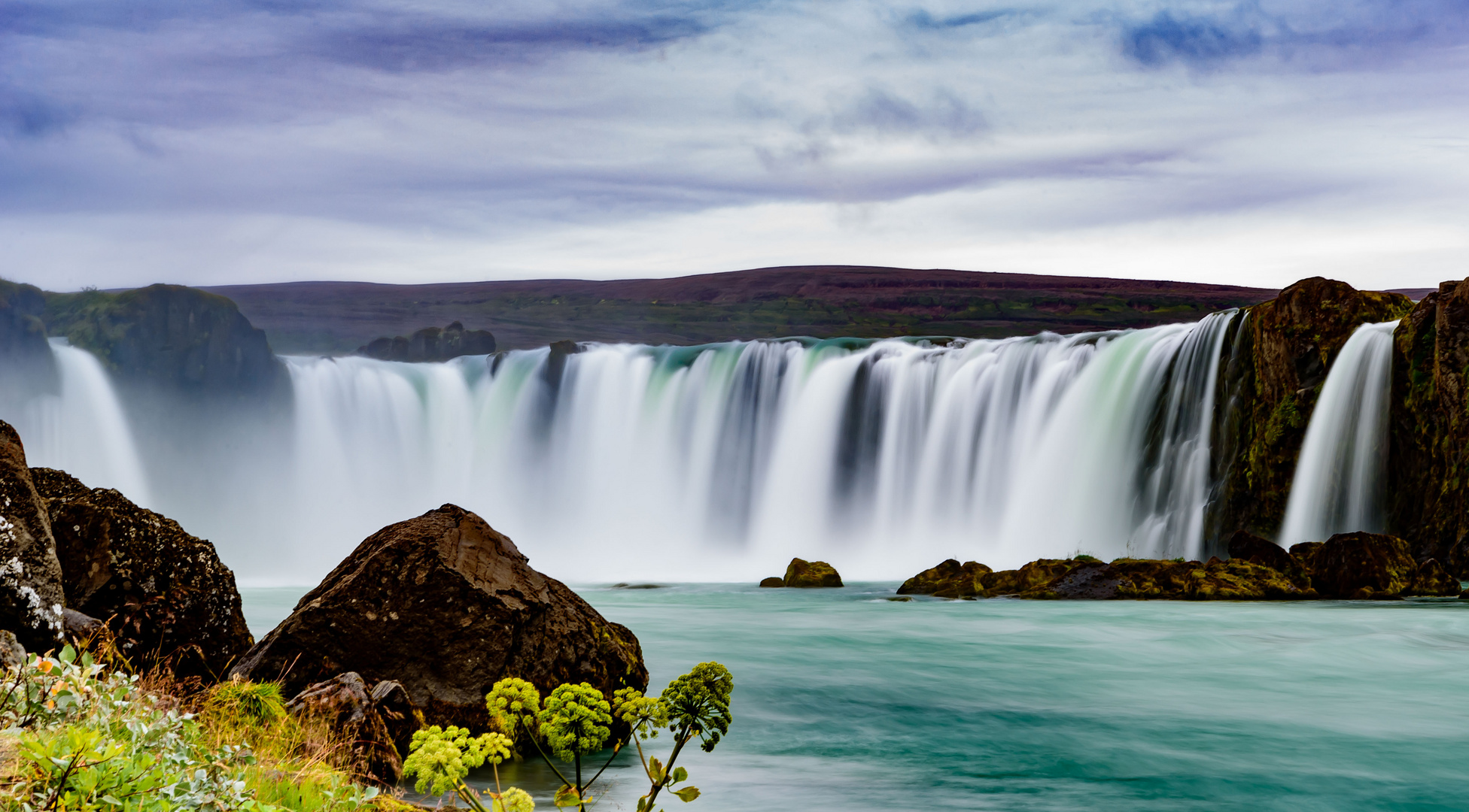 Goðafoss - Unglaublich diese Wassermassen