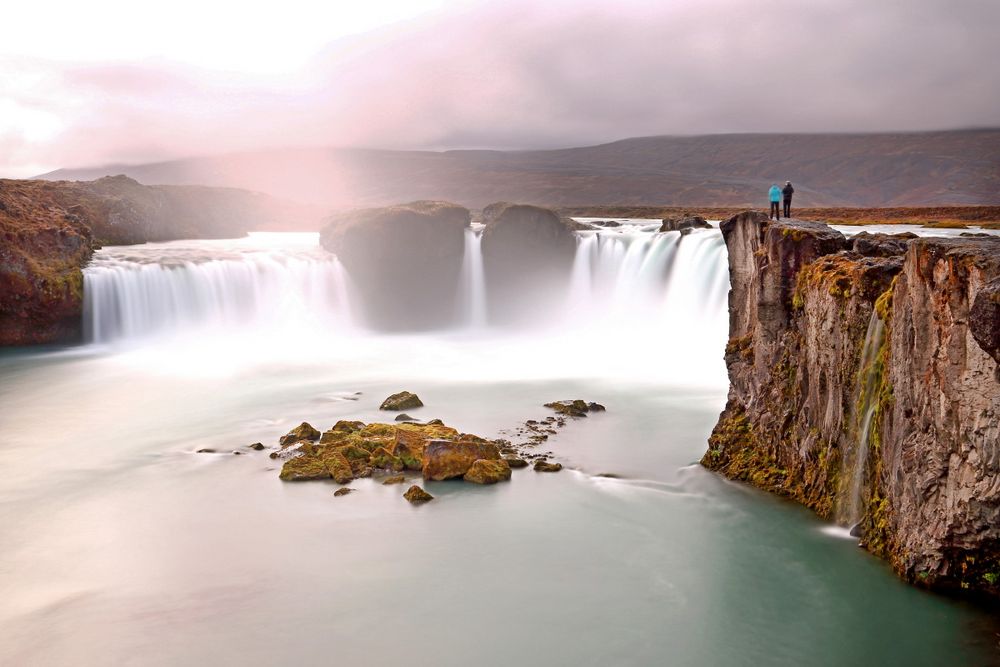 Goðafoss- Wasserfall