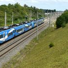 "GoAhead" auf der KBS 980 bei Hattenhofen auf dem Weg von München nach Augsburg 16.7.2023