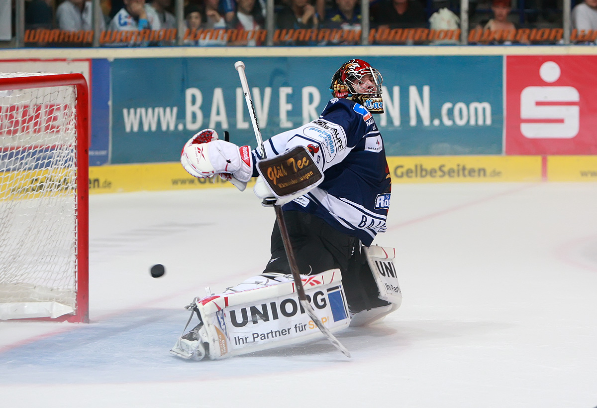 Goali der Iserlohn Roosters