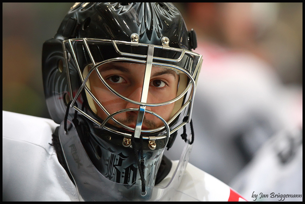 Goali Portrait - Krefeld Pinguine