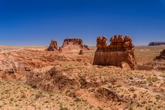 Goblin Family, Carmel Canyon, Goblin Valley SP, Utah, USA