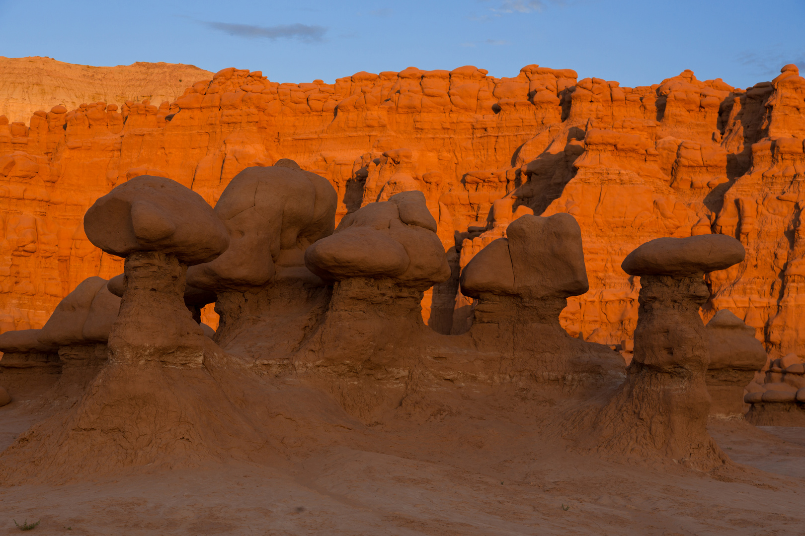 Goblin Valley at sunrise II