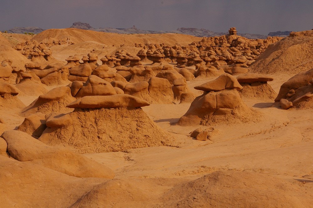 Goblin Valley in Purple