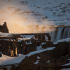 Godafoss am Winterabend