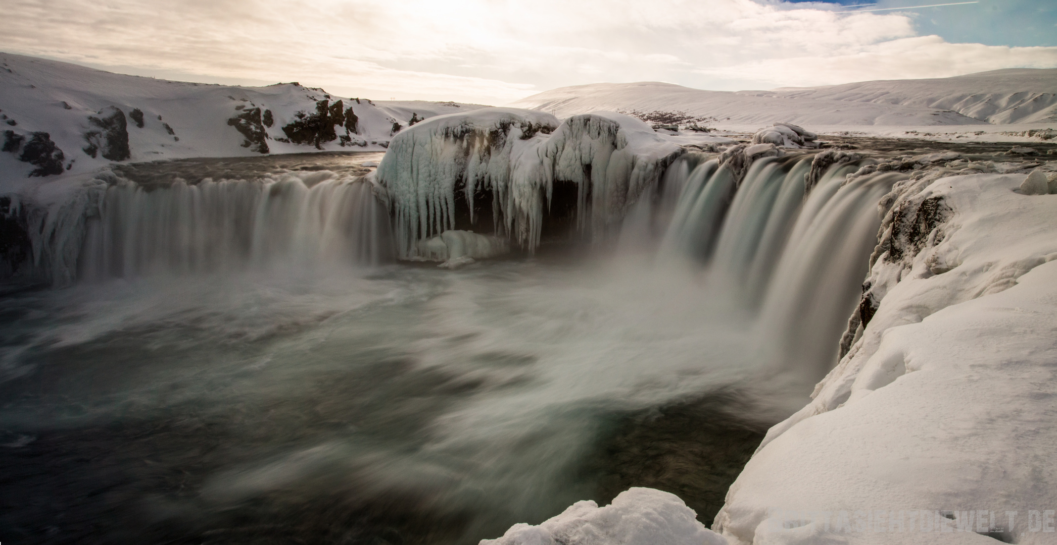 Godafoss - ein Wasserfall im Norden Islands