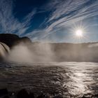 Godafoss kurz vor Sonnenuntergang