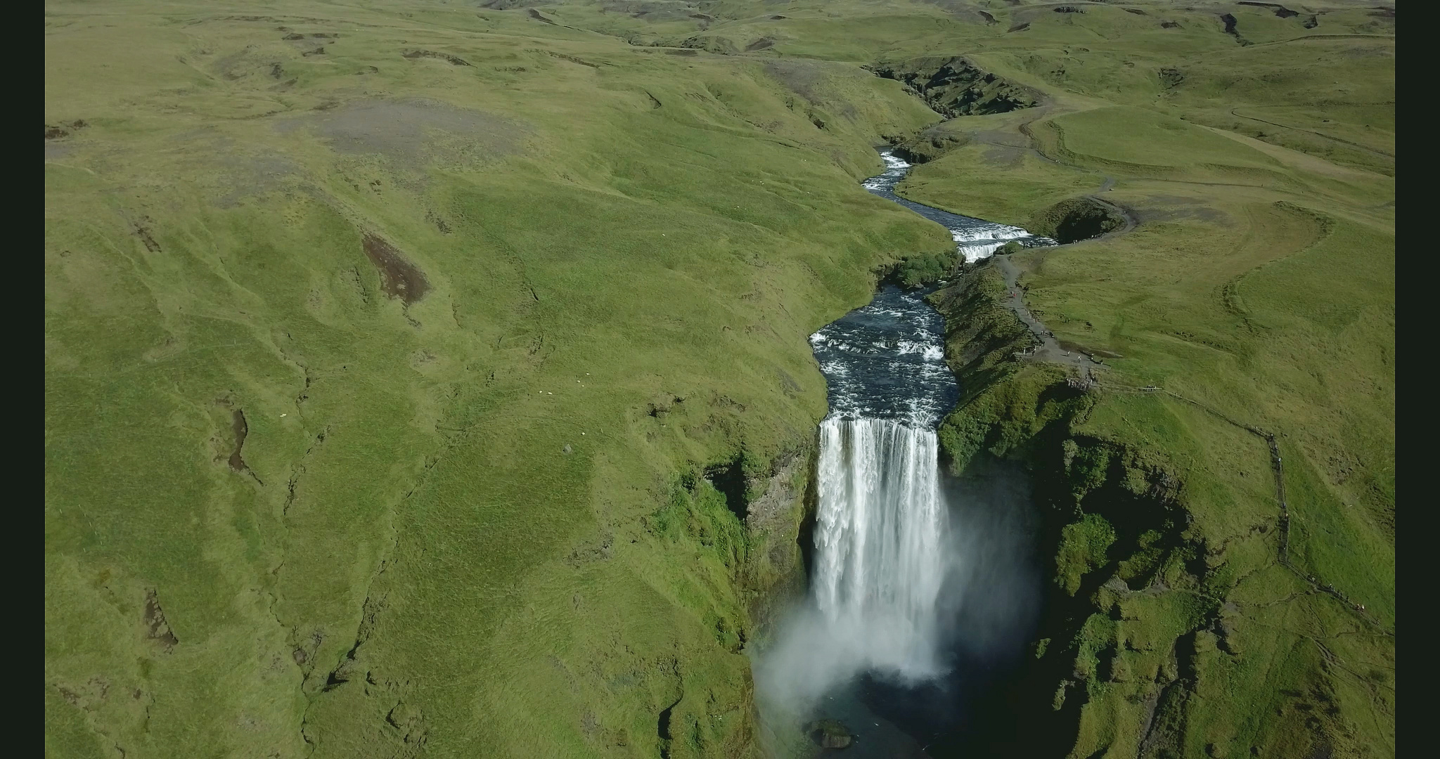 Godafoss von oben