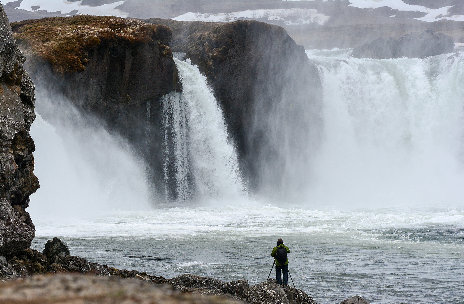 Godafoss_Götterfall_Island