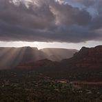 +++ Godbeams over Sedona +++