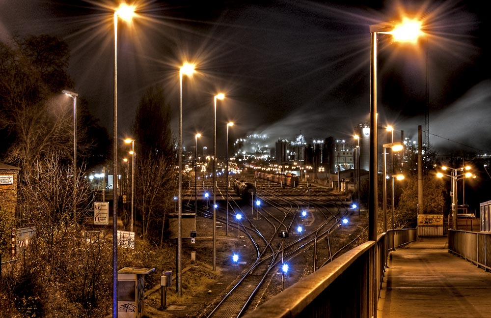 Godorf Cologne at night