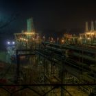 Godorfer Hafen bei Nacht