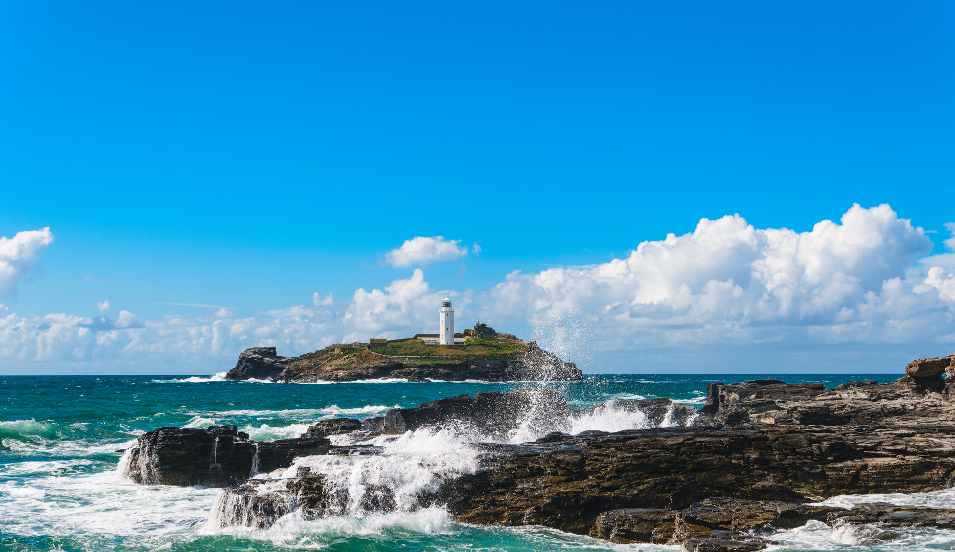 [ Godrevy Island & Lighthouse ]