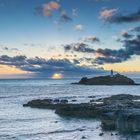 Godrevy Island&Lighthouse, Sunset, 2]