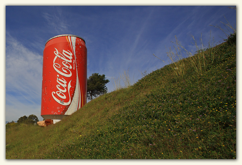 Gods great nature and a Coke...