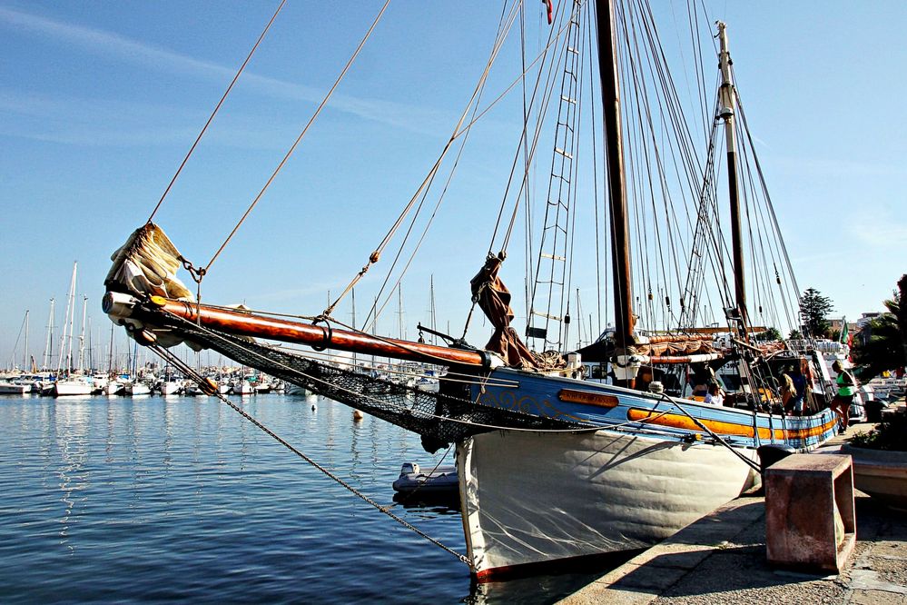 Goélette à l'ancienne