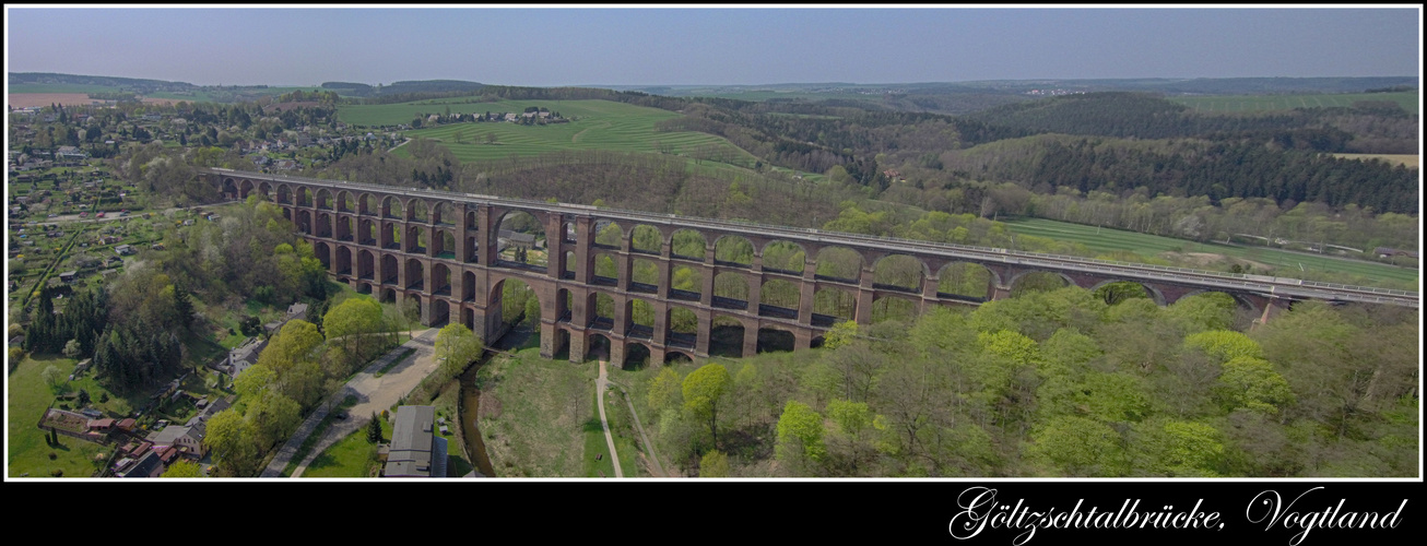 Gölschtalbrücke Panorama