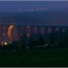 Göltschtalbrücke am Abend