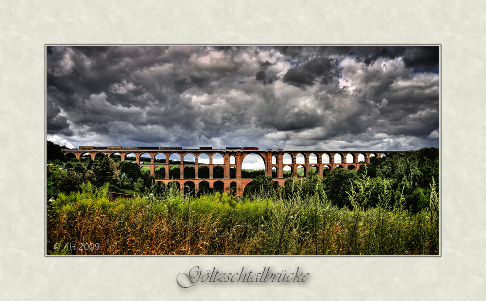 Göltzschtalbrücke am 25.07.09