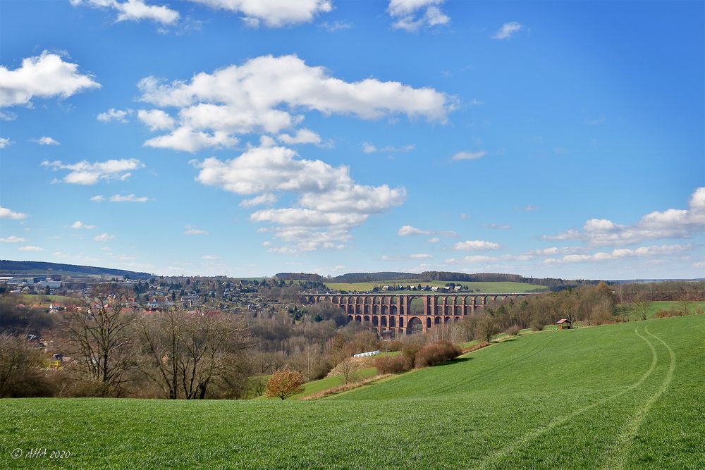 Göltzschtalbrücke am Sonntag