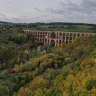 Göltzschtalbrücke im Herbst