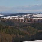 Göltzschtalbrücke im Schnee