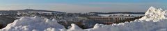 Göltzschtalbrücke im Schnee - Panorama