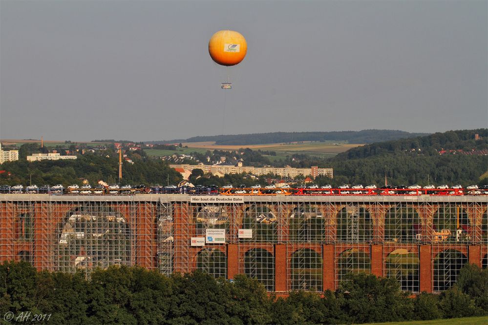 Göltzschtalbrücke jetzt für PKW's freigegeben...! ;-)