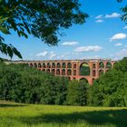 Göltzschtalbrücke mit hvle Tiger und Holzzug